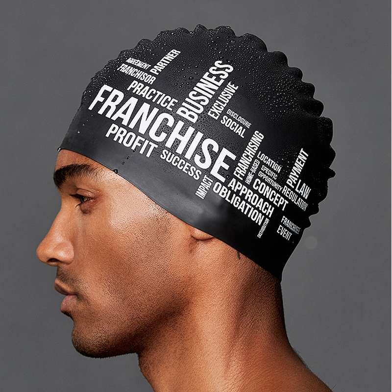 Swim Hat Silicone - Unisex Große Größe Silikagel Bequeme Badekappe