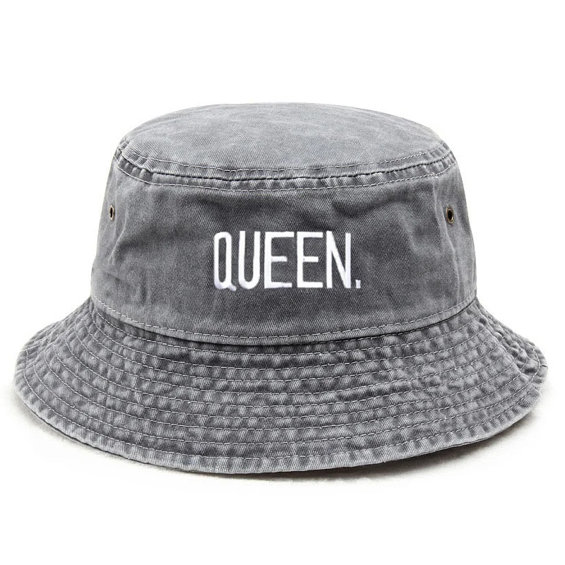 Anpassen Queen Washed Vintage  – Bucket Hat Cotton Bewertung und Preis