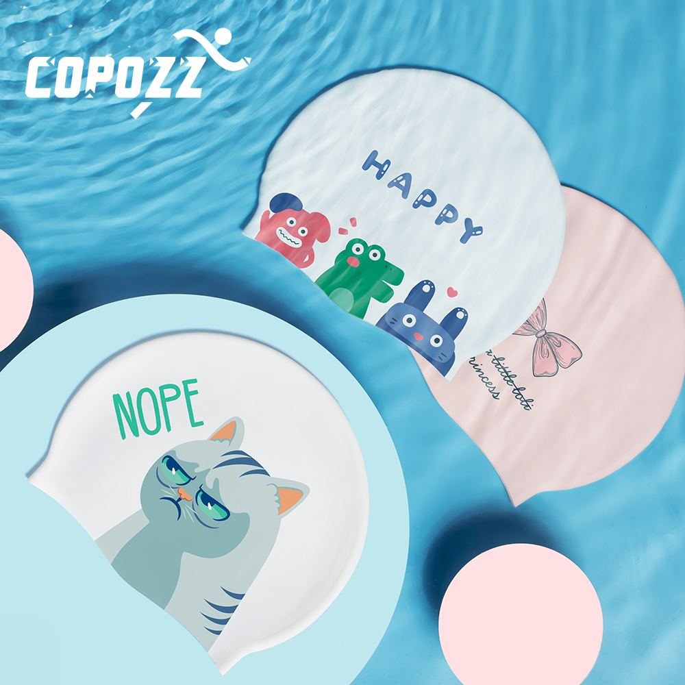 COPOZZ Wassersport Damen Herre – Swim Hat Silicone Bewertung und Preis
