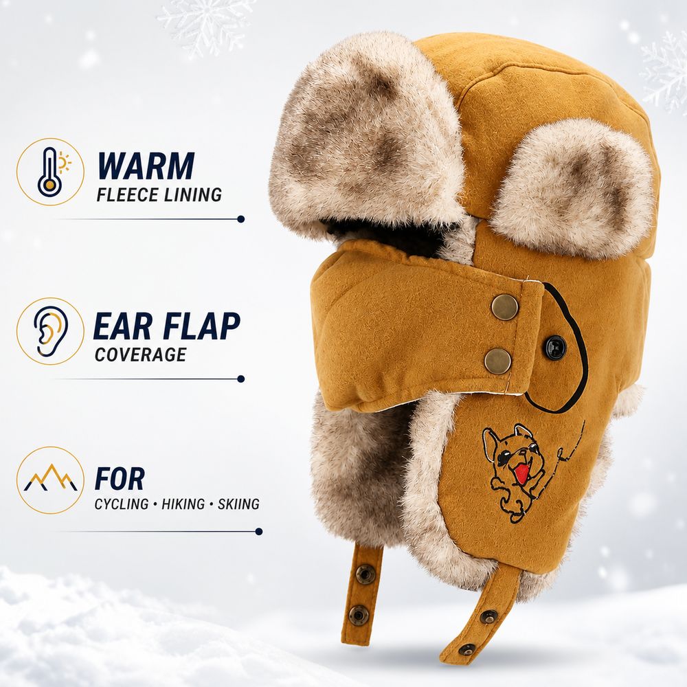 Neue Trapper-Mütze mit Kunstfe – Trapper Hat Ear Flap Bewertung und Preis