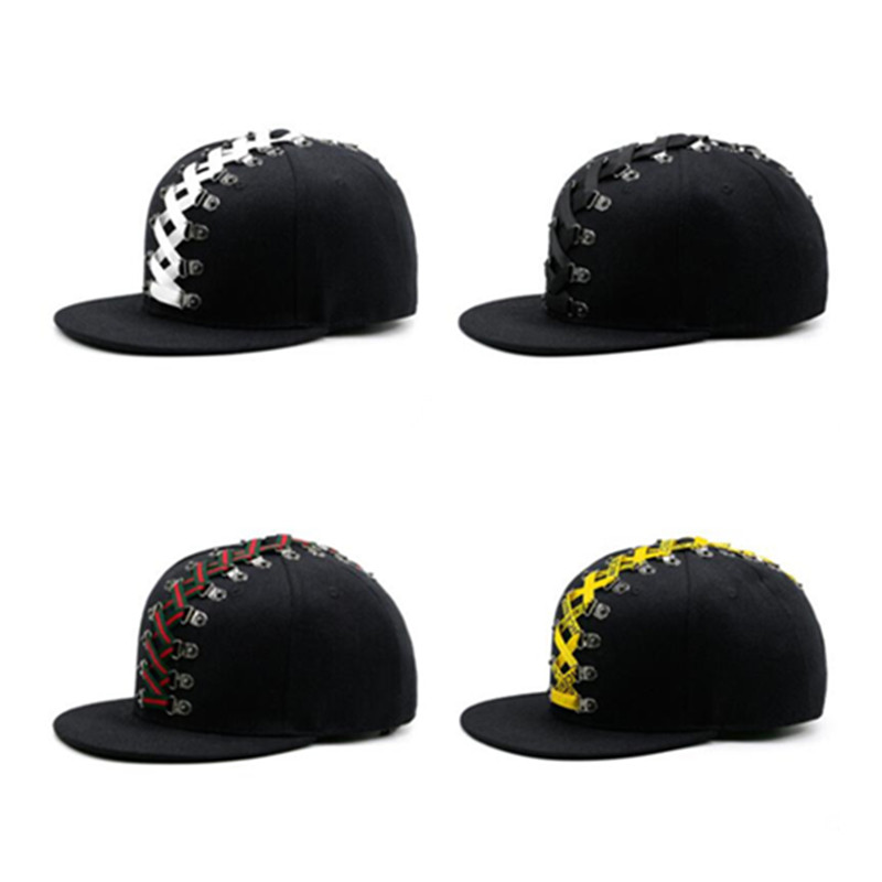 Neuartige Punk-Style Hip-Hop-K – Snapback Hat Flat Bewertung und Preis