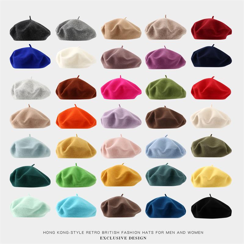 Große Baskenmütze für Damen, g – Beret French Wool Bewertung und Preis