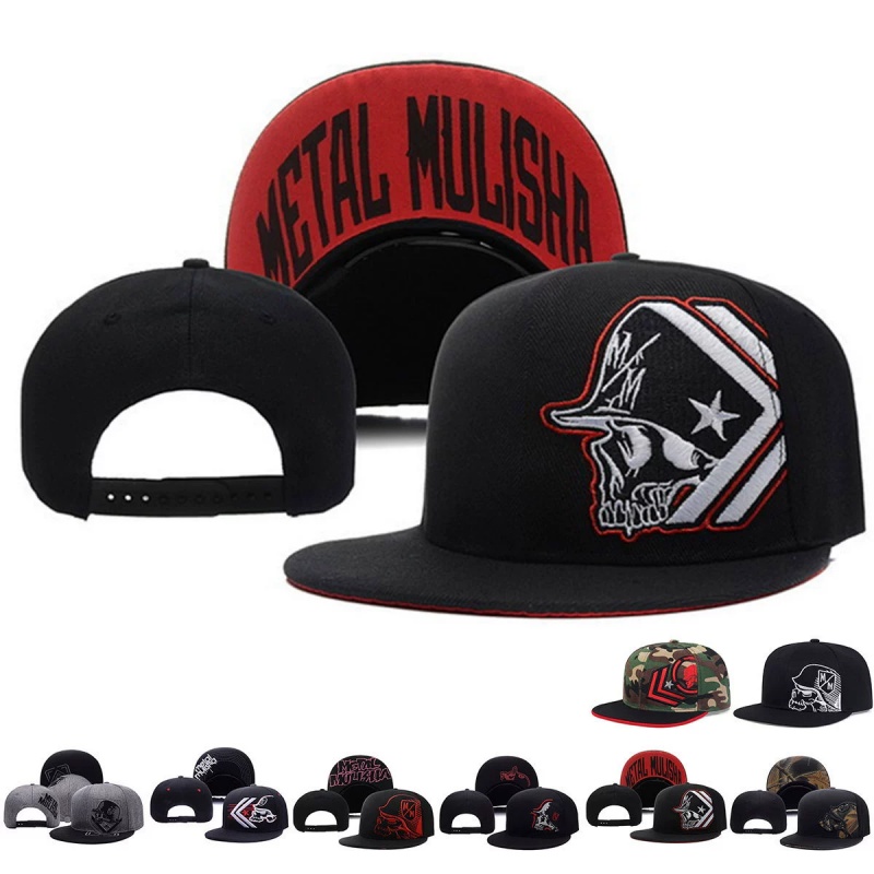 Unisex Skelett-Stickerei Baseb – Snapback Hat Flat Bewertung und Preis