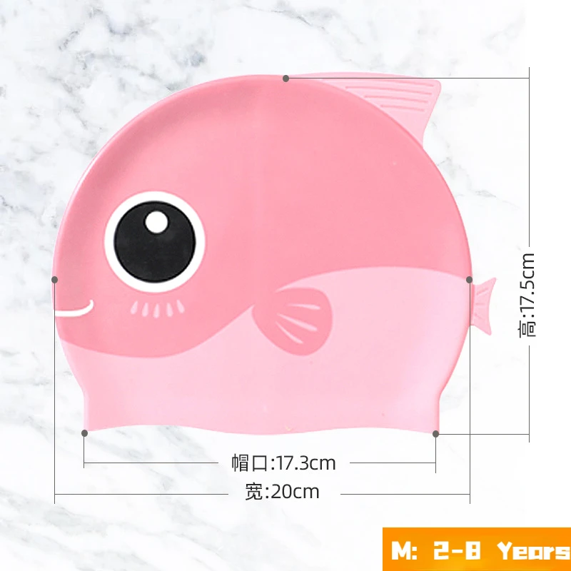 Cartoon Netter Fisch Hai Silik – Swim Hat Silicone Bewertung und Preis