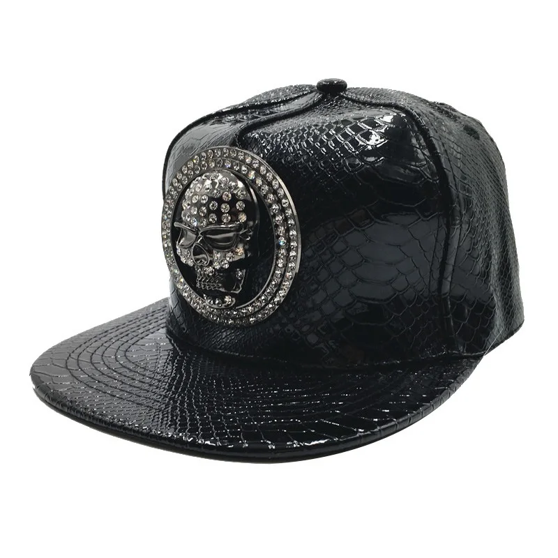 Marke Oohmy Männer Frauen PU L – Snapback Hat Flat Bewertung und Preis